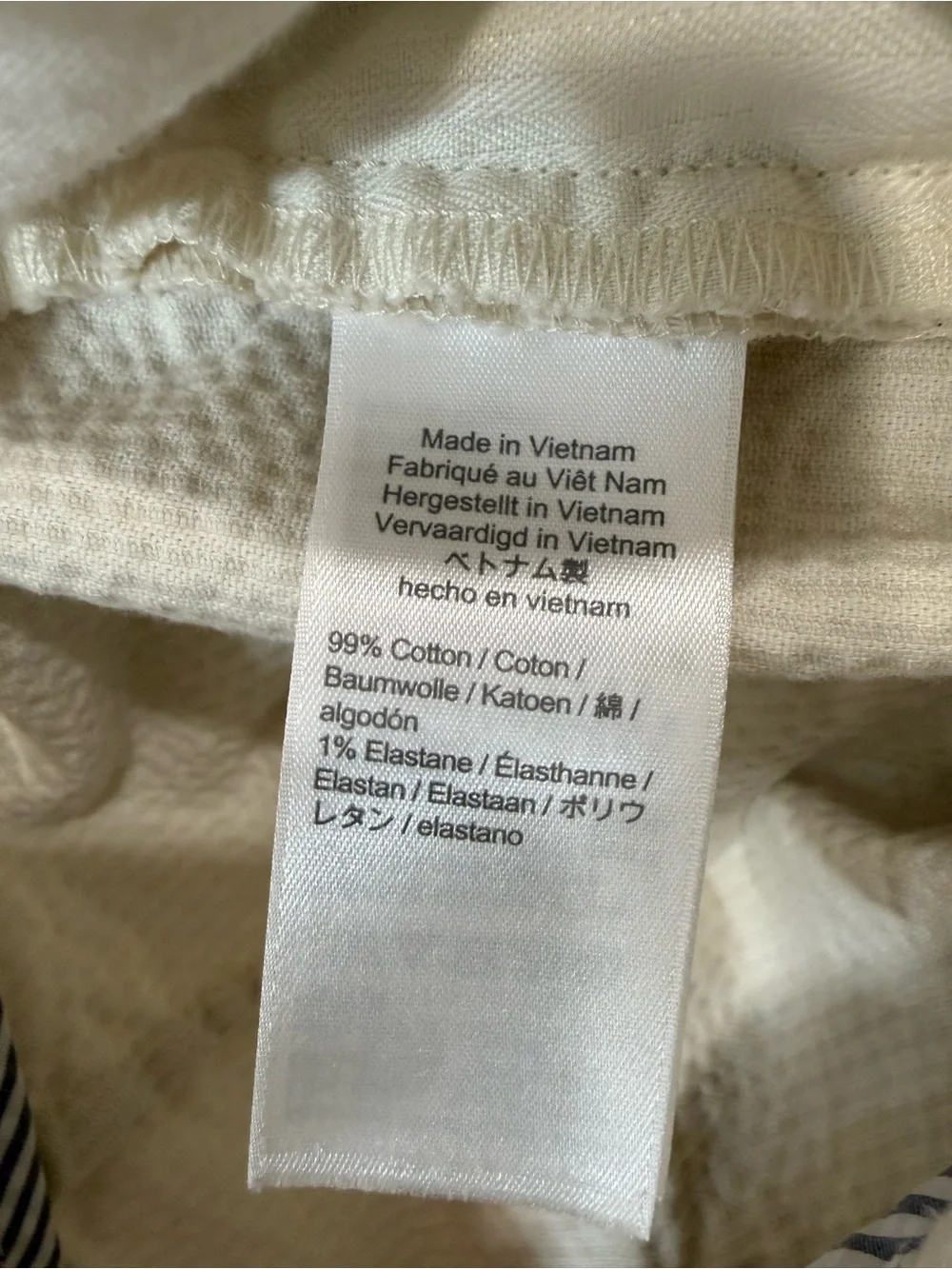 J.Crew Cream Corduroy Wide Leg Pants High Rise Size 0
